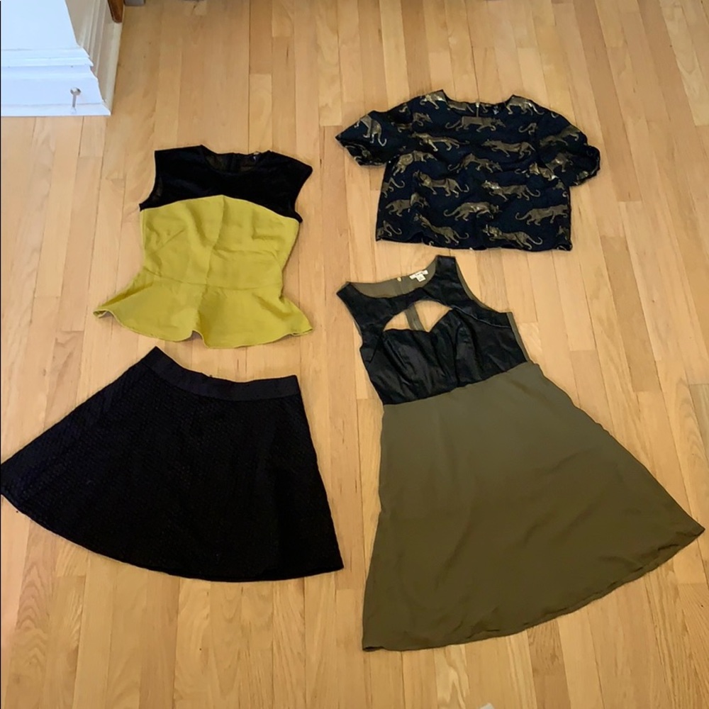 Edgy Classy Bundle // Banana Republic + H&M